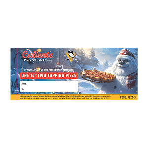 Caliente Holiday Pizza Gift Book