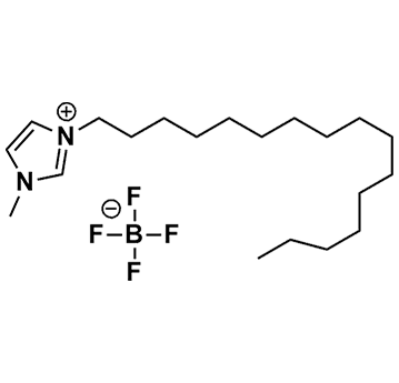 1-Hexadecyl-3-methylimidazolium tetrafluoroborate, >98%, CAS: 244193-64-4