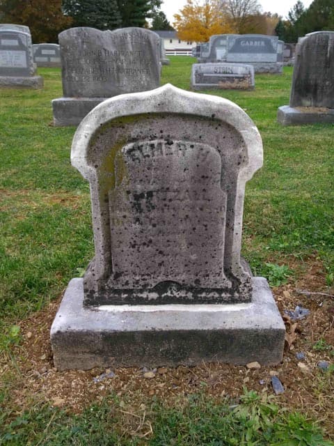 headstone restoration & cleaning after