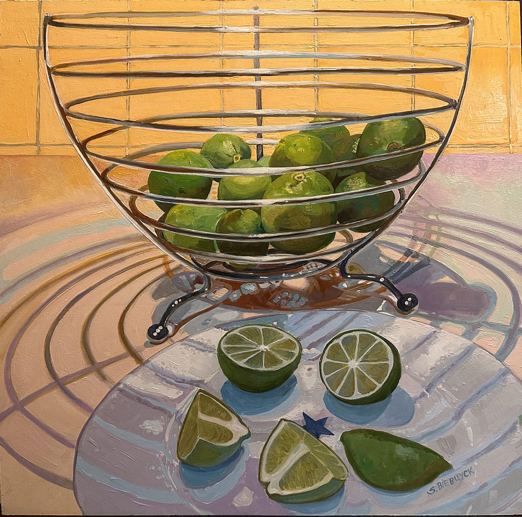 biebuyck painting studio artist