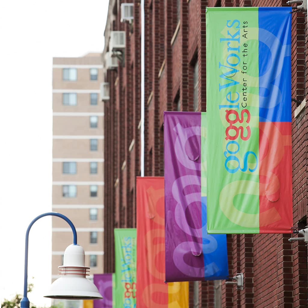 GoggleWorks' old banners