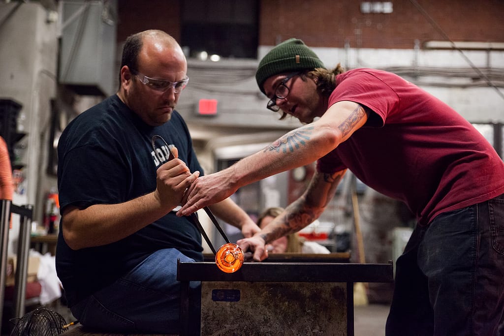 People_Making_Hot Glass