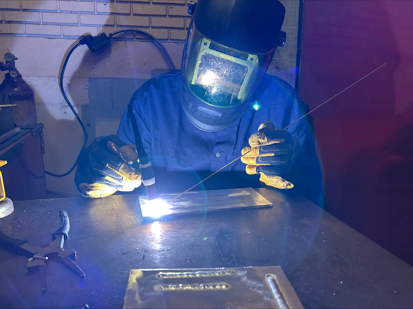 TIG welding welder welding studio