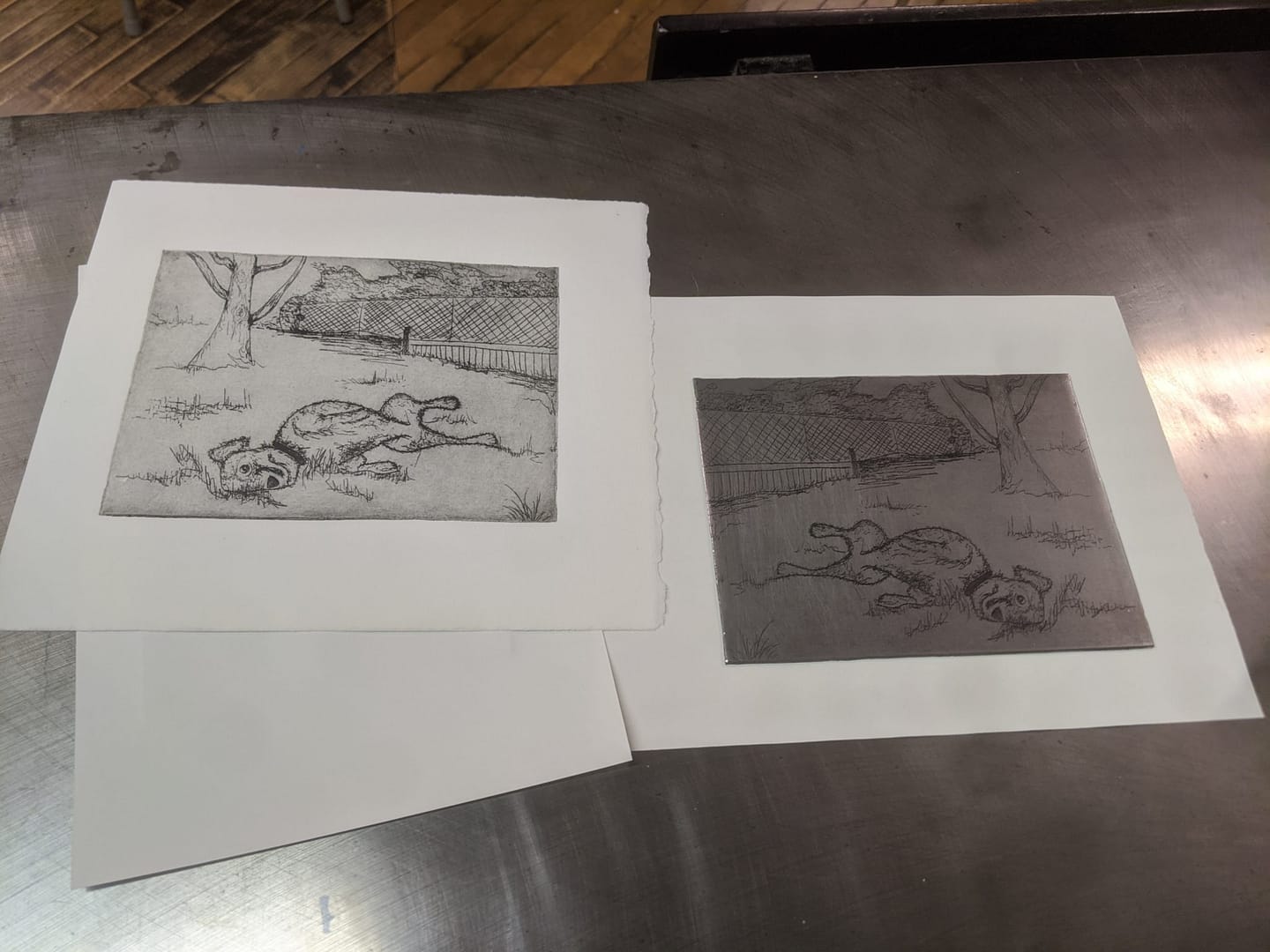 The Texture In Our Lives: An Etching Exploration