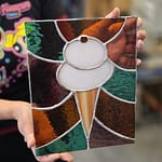 stained glass ice cream