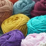 colorful yarn