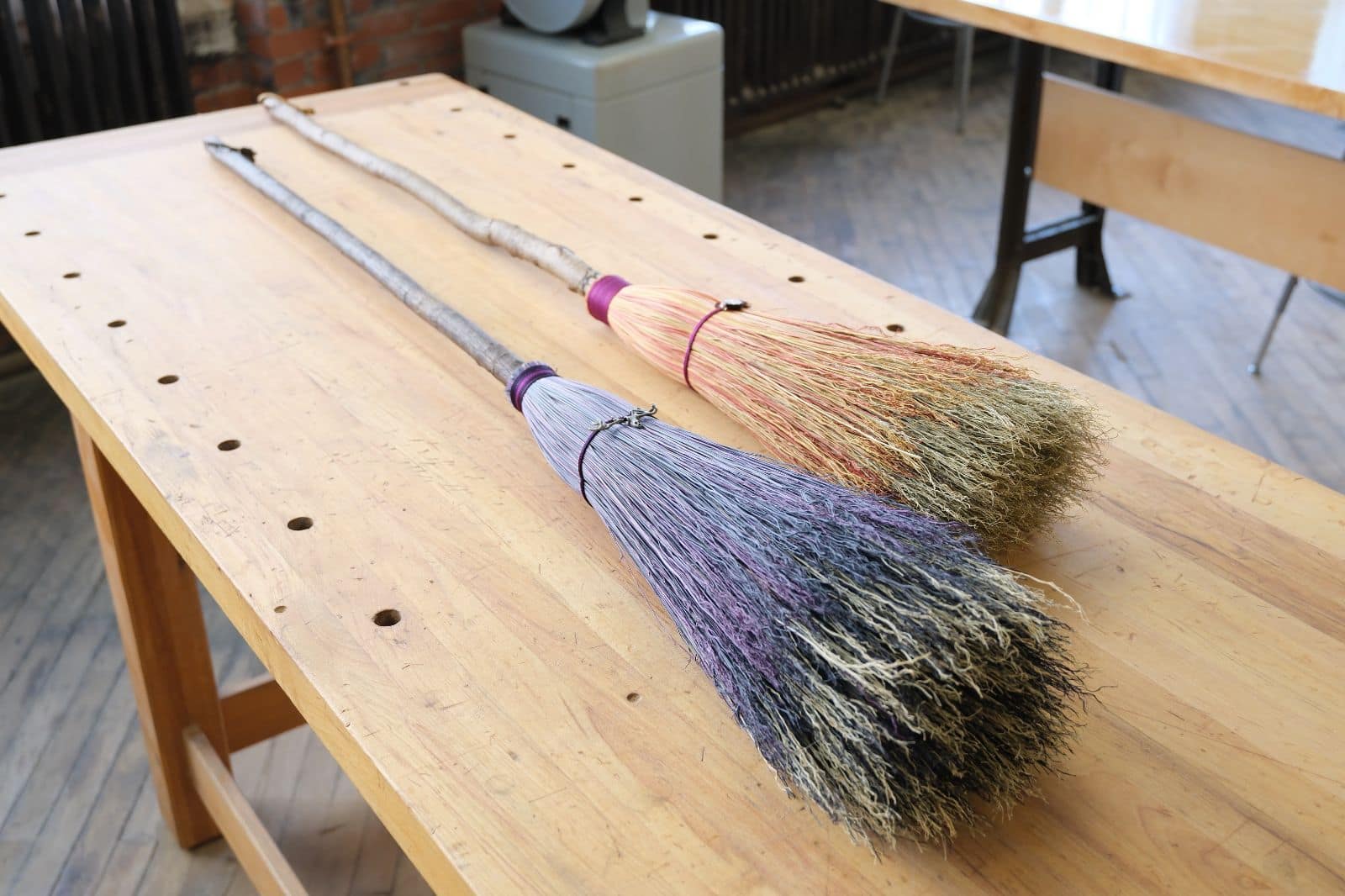 broom wood wooden witch