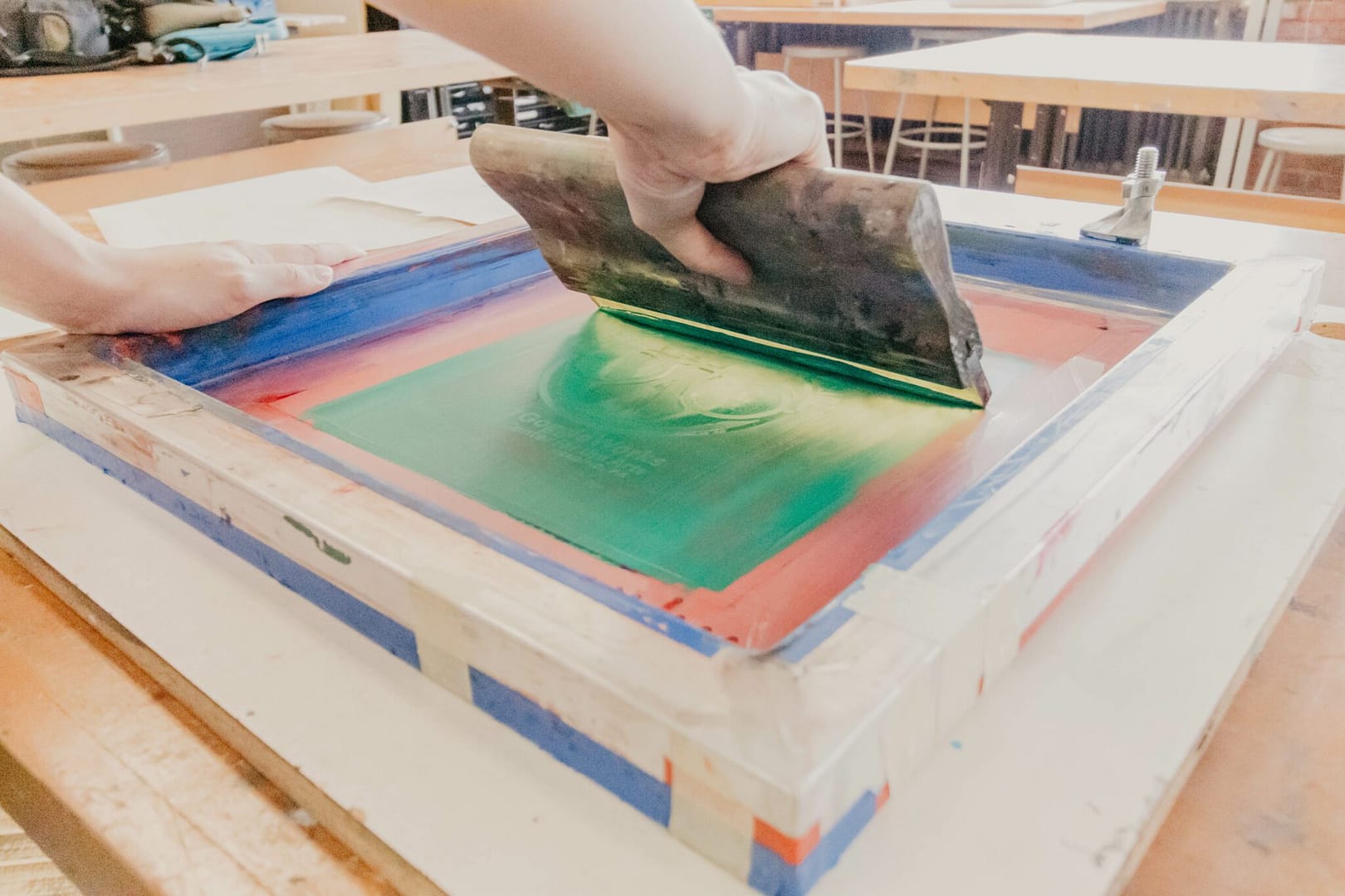 Serigrafía y confección de fundas de cojín decorativo: Sesión A