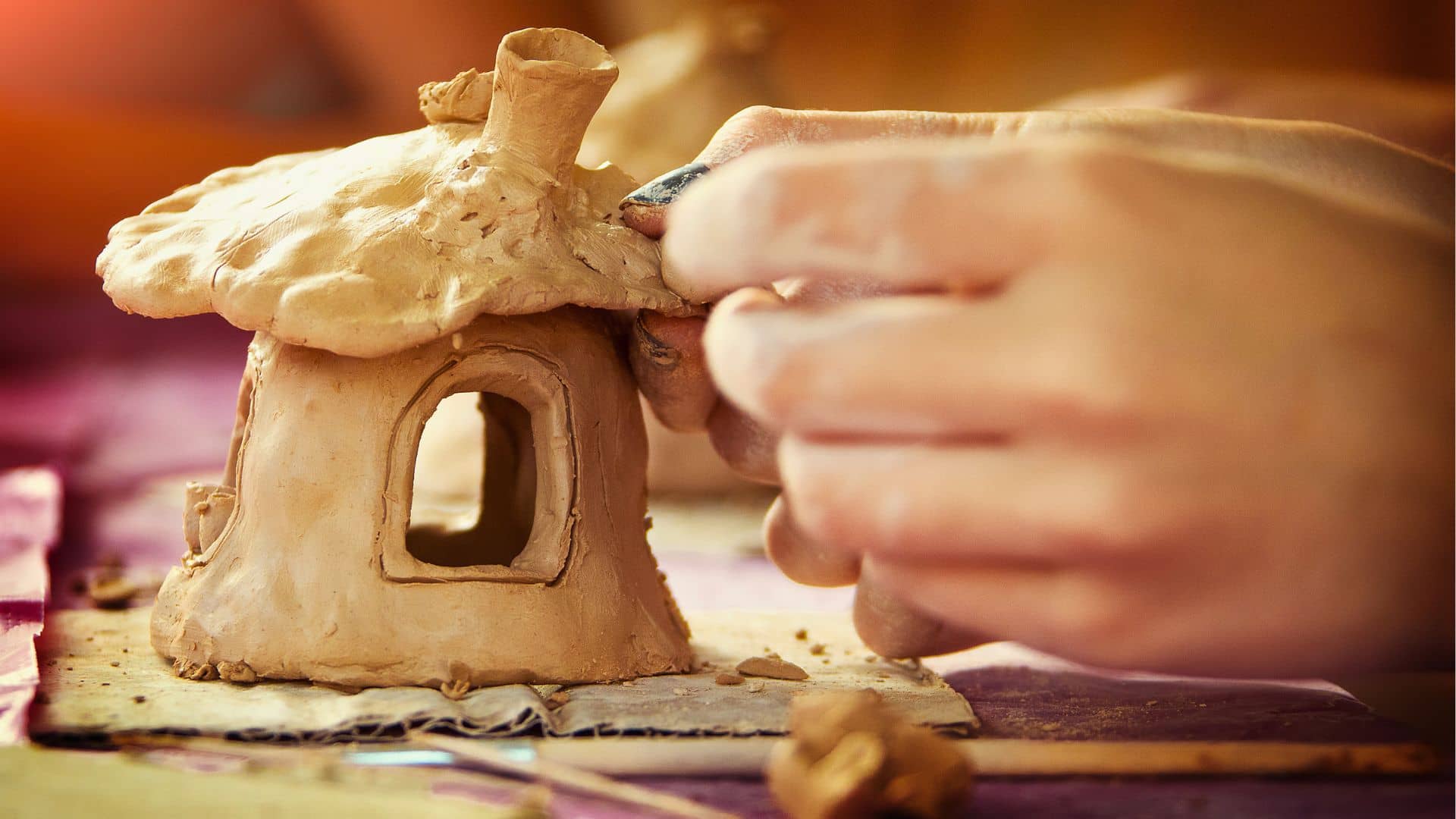 Ceramic Fairy House