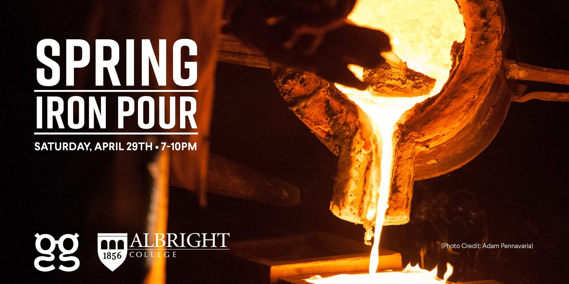 Visiting Artist Workshop / Iron Pour 2017
