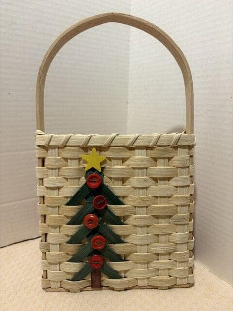 Basket Weaving: Christmas Tree Basket