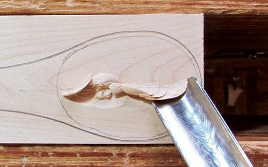 Carved Wooden Spoon