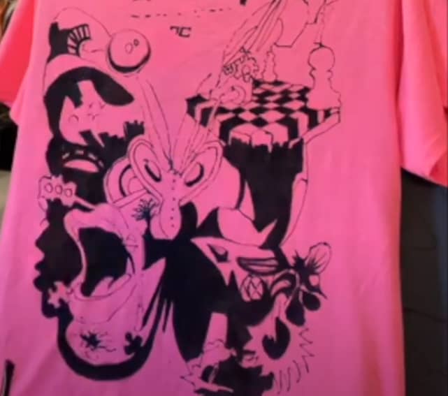 T-Shirt Painting with Theron Cook