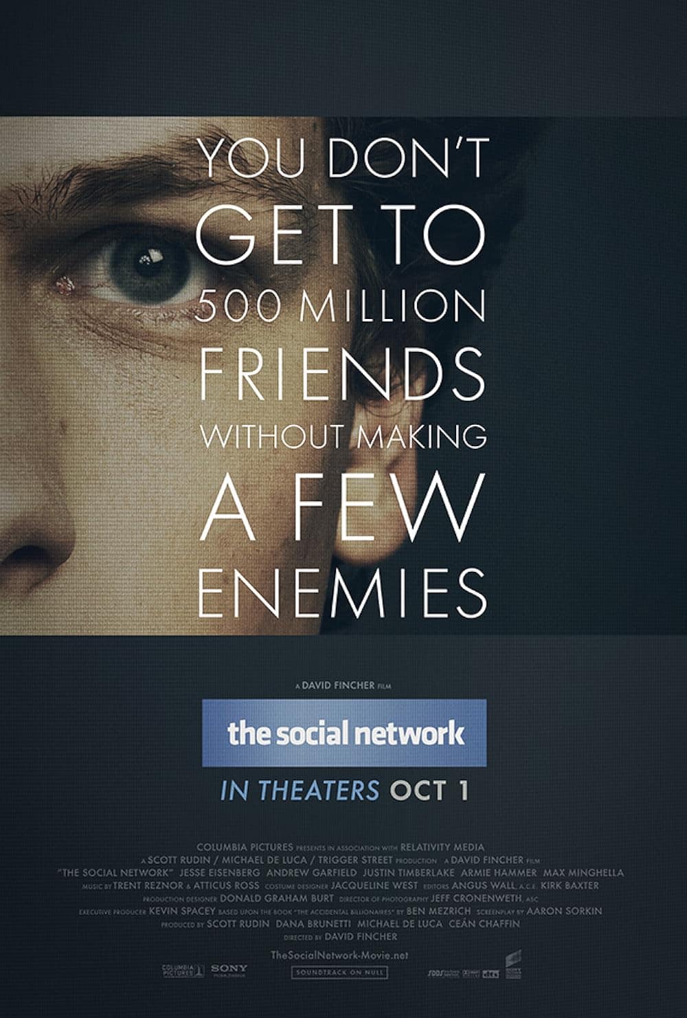 THE SOCIAL NETWORK (2010) GoggleWorks