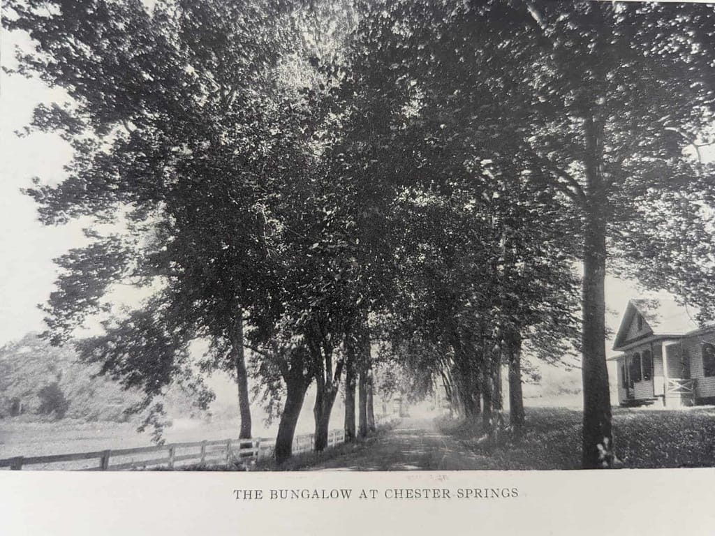 A photograph of local history when the village was used during the civil War as part of the soldiers and orphans school the building is still in use in the village of yellow springs