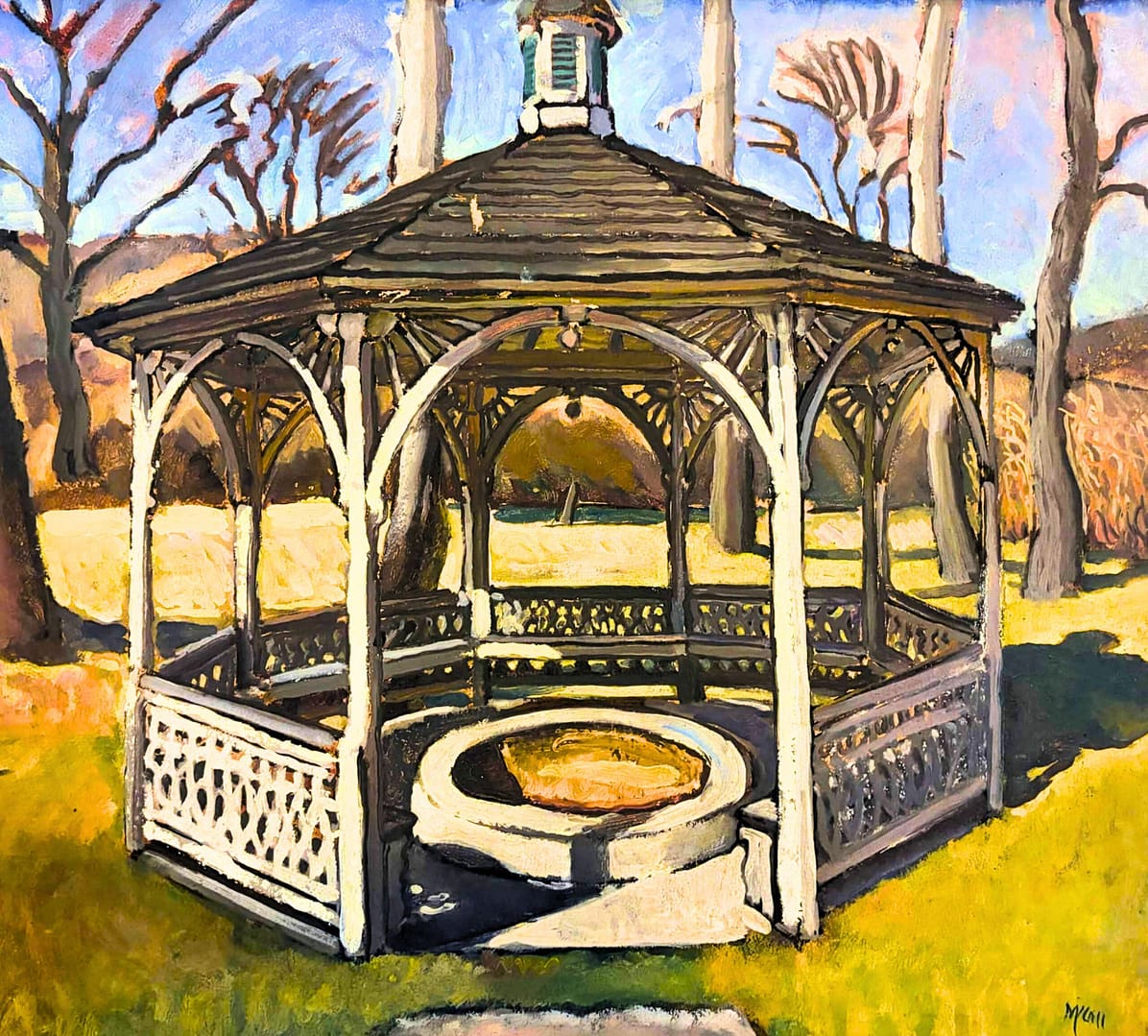 Timeline of the Iron Spring Gazebo at Yellow Springs