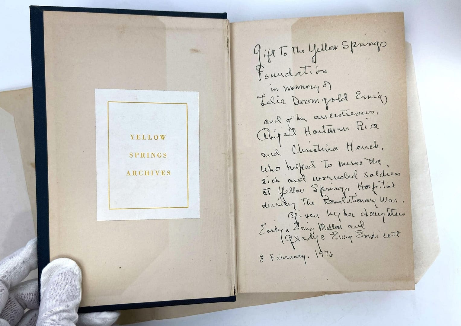 Throwback Thursday: Descendants of Two Revolutionary Nurses from Yellow Springs