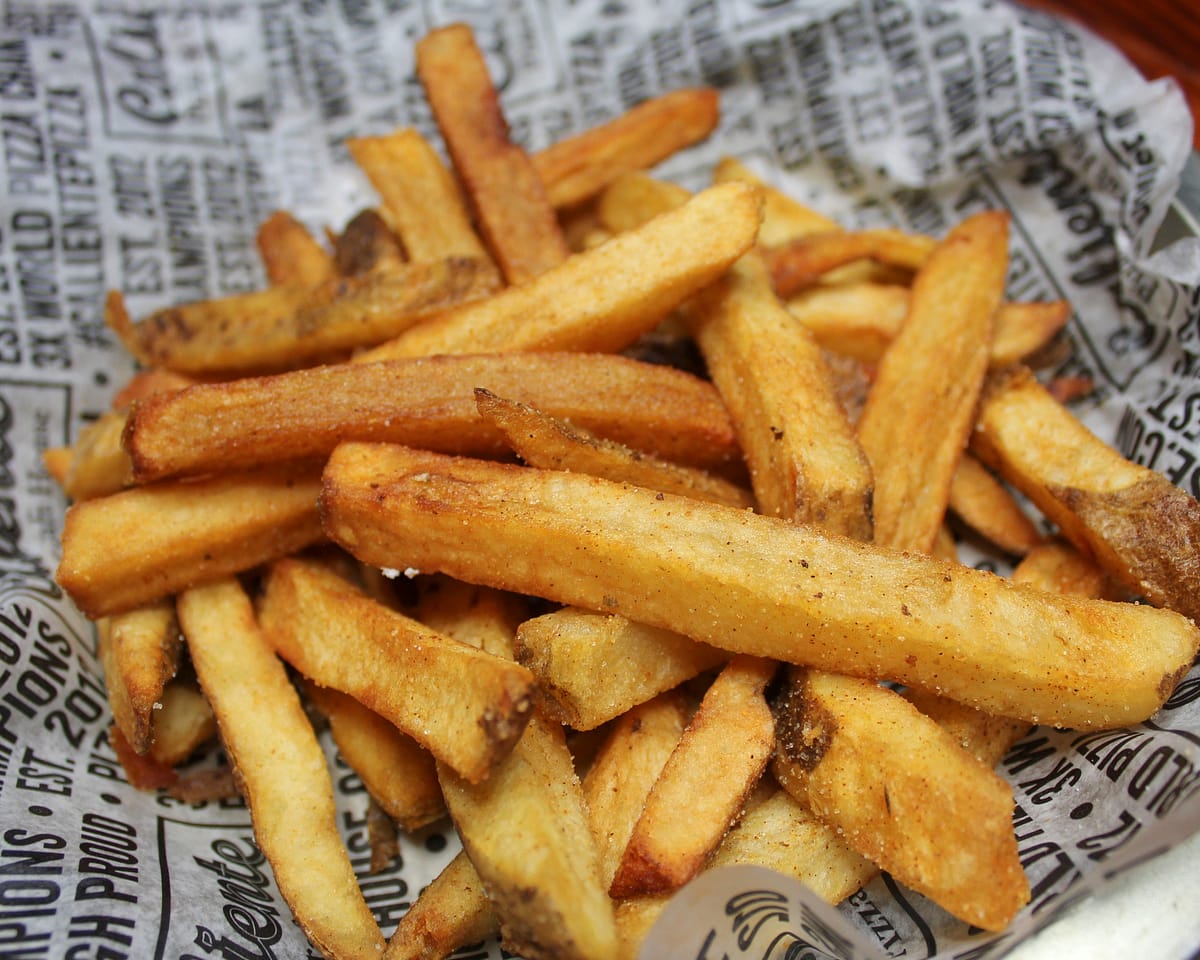 Seasoned Salt Fries Caliente Pizza & Draft House