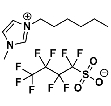 1-Hexyl-3-methylimidazolium perfluorobutanesulfonate, 1001557-05-6