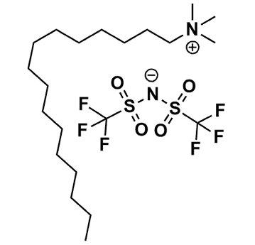 Hexadecyltrimethylammonium bis(trifluoromethylsulfonyl)imide, 1031250-01-7