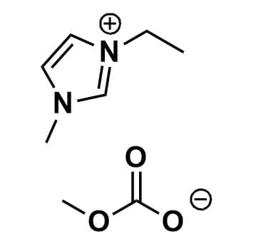 Image of Molecular Structure of 1-Ethyl-3-methylimidazolium methylcarbonate, 251102-25-7