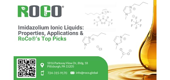 Imidazolium ionic liquids deliver thermal stability, tunable properties, and low environmental impact—ideal for catalysis, electrochemistry, biomass processing, and CO₂ capture in sustainable research and industry.