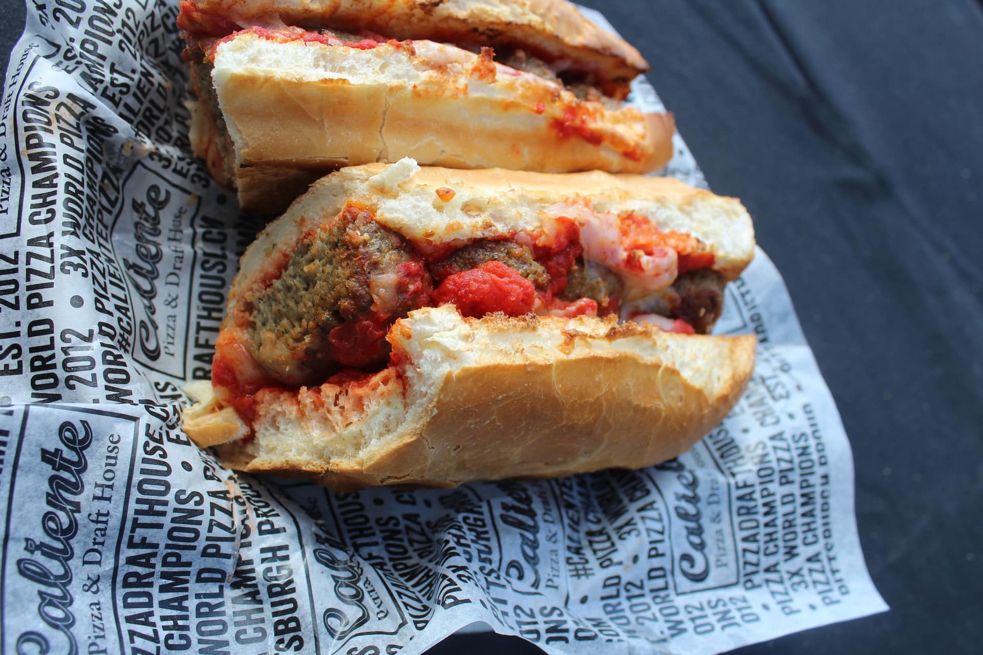 Meatball Caliente Pizza & Draft House